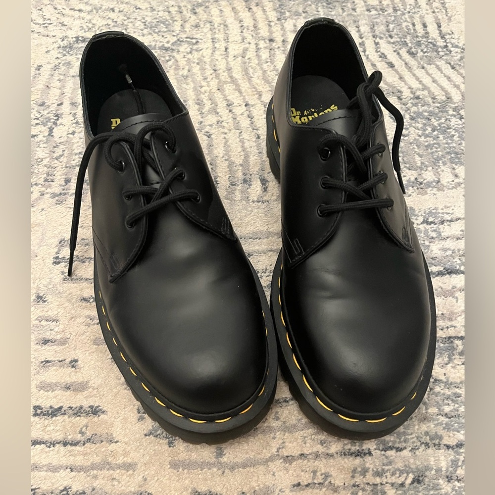 Dr. Martens Black Leather Oxford shoes